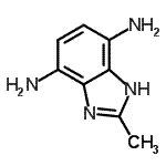 CAS#: 92146-00-4， 2-Methyl-1H-benzimidazole-4,7-diamine