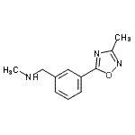 CAS#: 921938-59-2， N-Methyl-1-[3-(3-methyl-1,2,4-oxadiazol-5-yl)phenyl]methanamine