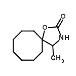 CAS#: 92244-64-9， 4-Methyl-1-oxa-3-azaspiro[4.7]dodecan-2-one