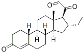 CAS#: 92278-27-8， 16alpha-Ethyl-19-Nor-4-Pregnene-3,20-Dione-21-al