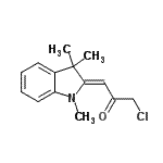 CAS#: 92297-75-1， (3Z)-1-Chloro-3-(1,3,3-trimethyl-1,3-dihydro-2H-indol-2-ylidene)acetone