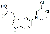 CAS#: 92298-15-2， 2-[5-[Bis(2-Chloroethyl)Amino]-1H-Indol-3-Yl]Acetic Acid