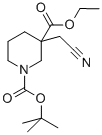 CAS#: 923009-49-8， 3-(Cyanomethyl)-1,3-Piperidinedicarboxylic Acid 1-(1,1-Dimethylethyl) 3-Ethyl Ester