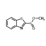 CAS#: 92335-48-3， Methyl 1,3-benzothiazole-2-sulfinate
