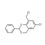 CAS#: 92436-45-8， 6-Chloro-8-(chloromethyl)-2-phenyl-4H-1,3-benzodioxine