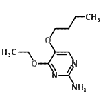 CAS#: 92491-06-0， 5-Butoxy-4-ethoxy-2-pyrimidinamine