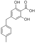 CAS#: 92549-70-7， 2,6-Dihydroxy-4-(p-Methylbenzyl)Benzoic Acid