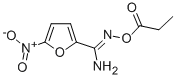 CAS#: 92662-79-8， 5-Nitro-N-(1-oxopropoxy)-2-furancarboximidamide