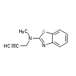 CAS#: 92677-77-5， N-Methyl-N-(2-propyn-1-yl)-1,3-benzothiazol-2-amine