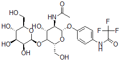 CAS#: 92689-45-7， 4-(Trifluoroacetamido)Phenyl-2-Acetamido-2-Deoxy-4-O-beta-Mannopyranosyl-beta-Glucopyranoside