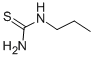 structure of CAS# 927-67-3, N-Propyl-Thiourea;Propyl-2-Thiourea;46427_Riedel
