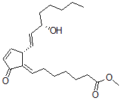 CAS#: 92711-55-2， (7E,13E,15S)-15-Hydroxy-9-oxoprosta-7,10,13-trien-1-oic acid methyl ester