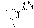 structure of CAS# 92712-49-7, 5-(3,5-Dichlorophenyl)-1H-tetrazole;5-(3,5-dichlorophenyl)-1H-1,2,3,4-tetraazole