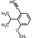 CAS#: 92722-74-2， 1-Ethynyl-2-isopropyl-3-methoxybenzene