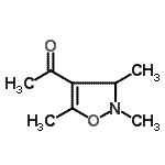 CAS#: 92807-67-5， 1-(2,3,5-Trimethyl-2,3-dihydro-1,2-oxazol-4-yl)ethanone