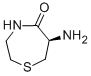 结构式 CAS# 92814-42-1, (6R)-6-氨基四氢-1,4-硫氮杂卓-5(2H)-酮
