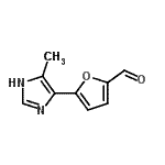 CAS#: 929003-85-0， 5-(4-Methyl-1H-imidazol-5-yl)-2-furaldehyde