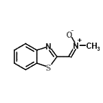 CAS#: 93047-45-1， 1-(1,3-benzothiazol-2-yl)-N-methyl-methanimine oxide