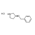 CAS#: 931409-74-4， (3S)-3-(Benzyloxy)pyrrolidine hydrochloride (1:1)