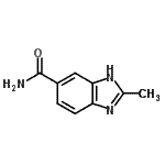 CAS 登录号：93192-50-8， 2-甲基-1H-苯并咪唑-6-甲酰胺