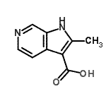 CAS#: 933736-80-2， 2-Methyl-1H-pyrrolo[2,3-c]pyridine-3-carboxylic acid
