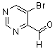 structure of CAS# 933746-26-0, 5-Bromo-4-Pyrimidinecarboxaldehyde;5-BROMO-4-PYRIMIDINECARBOXALDEHYDE
