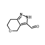 CAS#: 933752-21-7， 2,4,6,7-Tetrahydropyrano[4,3-c]pyrazole-3-carbaldehyde