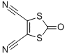 structure of CAS# 934-31-6, 2-Oxo-1,3-Dithiole-4,5-Dicarbonitrile;2-Keto-1,3-Dithiole-4,5-Dicarbonitrile;4,5-Dicyano-1,3-Dithiolene-2-One;4,5-Dicyano-1,3-Dithiolen-2-One