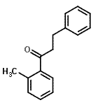 结构式 CAS# 93433-65-9, 1-(2-甲基苯基)-3-苯基-1-丙酮