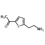 CAS 登录号：93447-76-8， 1-[5-(2-氨基乙基)-2-噻吩基]乙酮