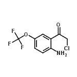 CAS#: 934829-56-8， 1-[2-Amino-5-(trifluoromethoxy)phenyl]-2-chloroethanone