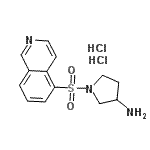 CAS#: 936233-12-4， 1-(5-Isoquinolinylsulfonyl)-3-pyrrolidinamine dihydrochloride