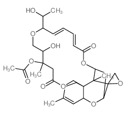 CAS#: 93633-91-1， (7'R)-3'-(Acetyloxy)-7'-Deoxo-2'-Deoxy-4'-Hydroxy-7'-(1-Hydroxyethyl)Verrucarin A