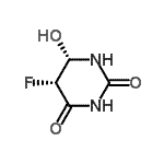CAS#: 93713-26-9， (5R,6S)-5-Fluoro-6-hydroxydihydro-2,4(1H,3H)-pyrimidinedione