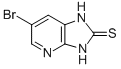 结构式 CAS# 93752-20-6, 6-溴-1,3-二氢-2H-咪唑并[4,5-b]吡啶-2-硫酮