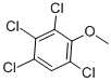 结构式 CAS# 938-22-7, 2,3,4,6-四氯苯甲醚