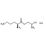 CAS#: 93805-90-4， 2-Hydroxypropyl L-methioninate hydrochloride (1:1)