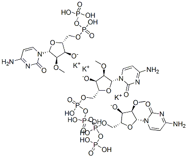 CAS#: 93839-94-2， 2'-O-Methyl-Cytidine5'-(Trihydrogen Diphosphate) Tripotassium Salt