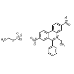 CAS#: 93840-65-4， 5-Ethyl-3,8-dinitro-6-phenylphenanthridinium ethyl sulfate