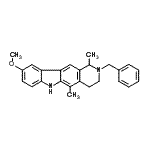 CAS#: 93841-54-4， 2-Benzyl-9-methoxy-1,5-dimethyl-2,3,4,6-tetrahydro-1H-pyrido[4,3-b]carbazole