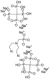 CAS#: 93841-76-0， Decasodium [[(Phosphonatomethyl)Imino]Bis[Ethane-2,1-Diylnitrilobis(Methylene)]]Tetrakisphosphonate