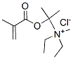 CAS#: 93842-89-8， Diethylmethyl[[1-Methyl-1-(2-Methyl-1-Oxoallyl)Oxy]Ethyl]Ammonium Chloride