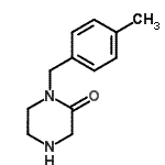 CAS#: 938458-91-4， 1-(4-Methylbenzyl)-2-piperazinone