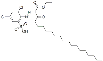 CAS#: 93857-69-3， Ethyl 2-[(2,4-Dichloro-6-Sulphophenyl)Azo]-3-Oxoicosanoate