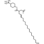 CAS#: 93882-63-4， 3-({[4-(2-Methyl-2-propanyl)cyclohexyl]oxy}carbonyl)-5-henicosenoate