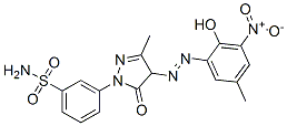 CAS#: 93893-60-8， 3-[4,5-Dihydro-4-[(2-Hydroxy-5-Methyl-3-Nitrophenyl)Azo]-3-Methyl-5-Oxo-1H-Pyrazol-1-Yl]Benzenesulphonamide