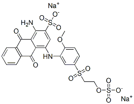 CAS#: 93904-41-7， Disodium 1-Amino-9,10-Dihydro-4-[[2-Methoxy-5-[[2-(Sulphonatooxy)Ethyl]Sulphonyl]Phenyl]Amino]-9,10-Dioxoanthracene-2-Sulphonate