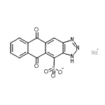 CAS#: 93918-96-8， Sodium 5,10-dioxo-5,10-dihydro-1H-anthra[2,3-d][1,2,3]triazole-11-sulfonate