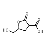 CAS#: 93929-51-2， 5-(Hydroxymethyl)-2-oxotetrahydro-3-furancarboxylic acid