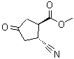 CAS#: 93929-61-4， Methyl (1R,2R)-2-cyano-4-oxocyclopentanecarboxylate